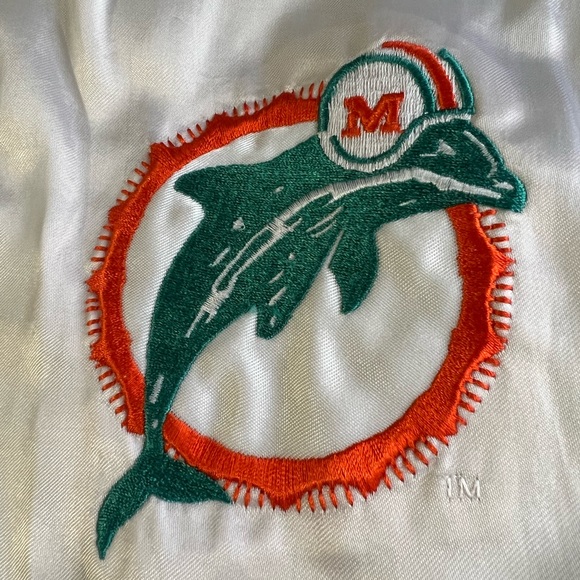 Rare Vintage Miami Dolphins Jacket - Picture 3 of 5